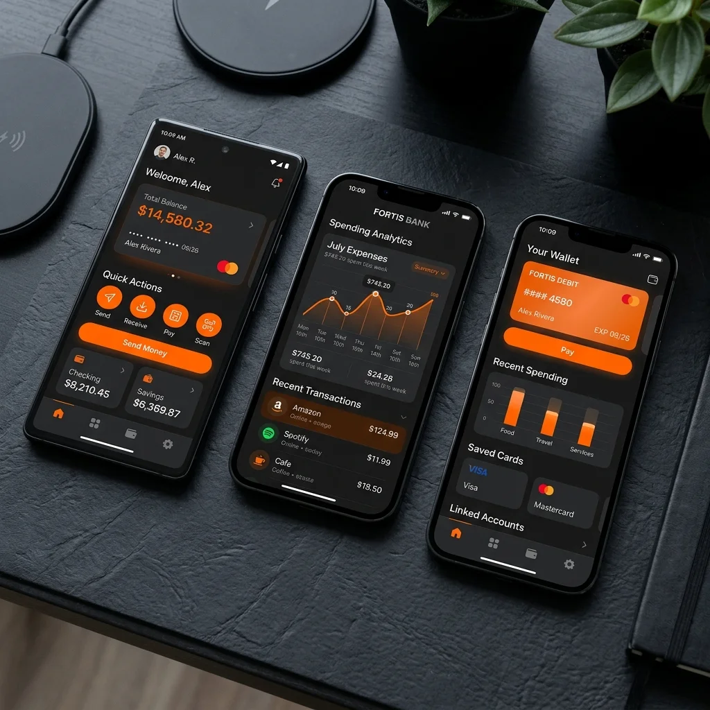Fintech Banking App UI