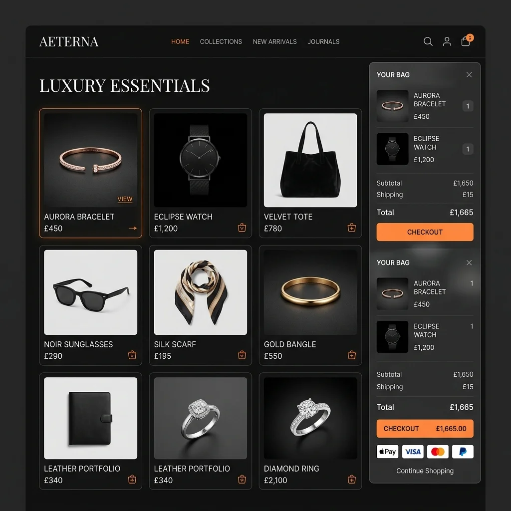 Luxury E-Commerce Storefront