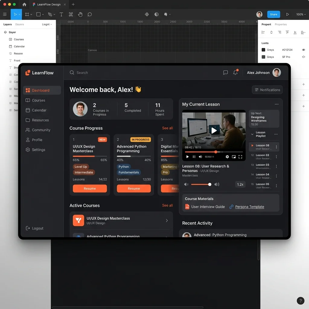 EdTech E-Learning Platform