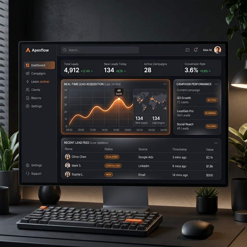 Marketing Agency SaaS Portal